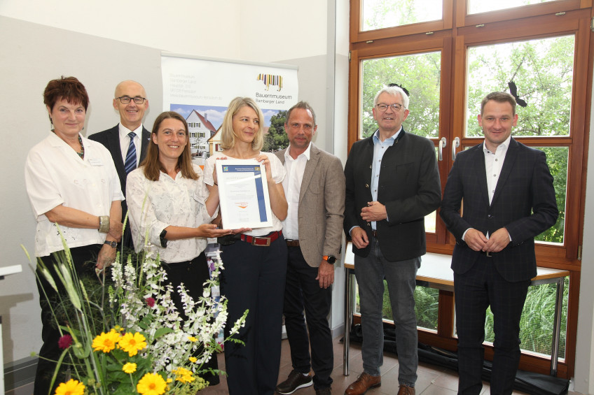 #AUFMACHER# Auszeichnung für mehr BNE im Bauernmuseum Bamberger Land