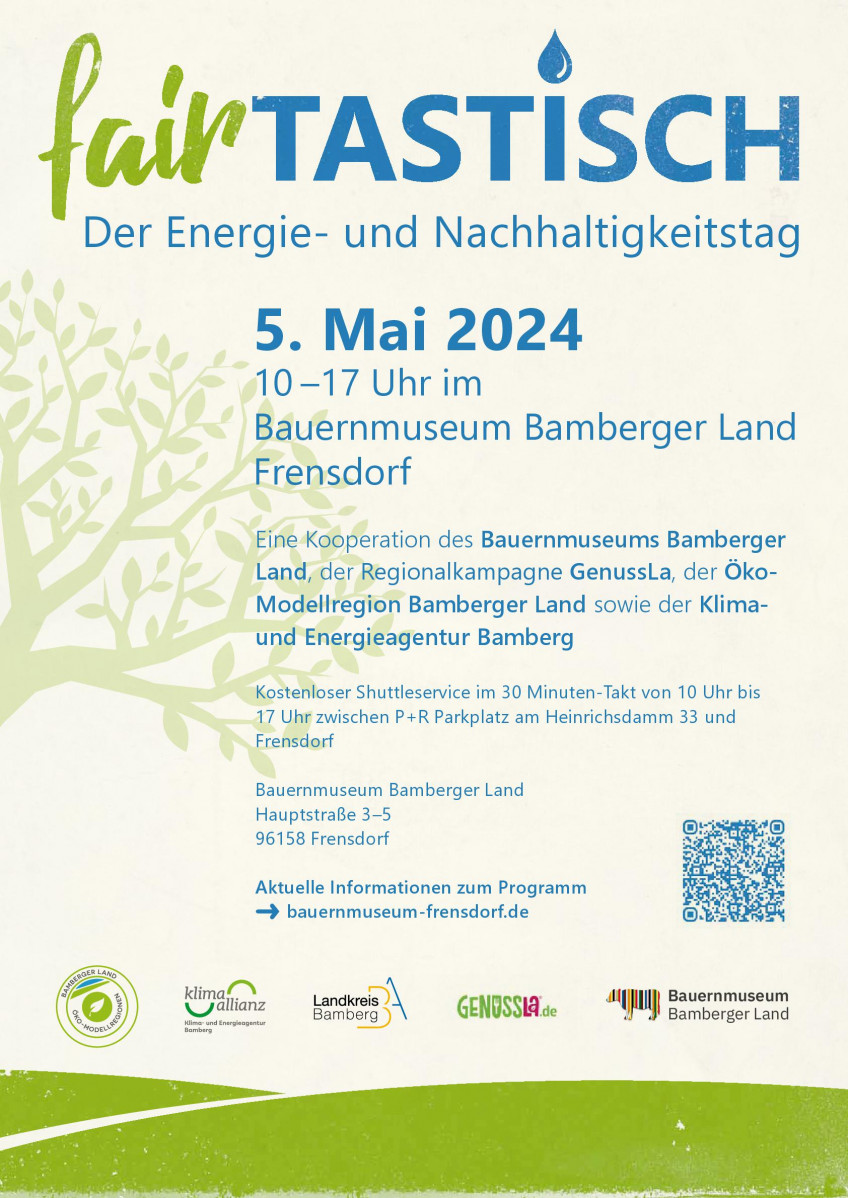 #AUFMACHER# Fairtastisch - Der Energie- und Nachhaltigkeitstag am 5. Mai 2024